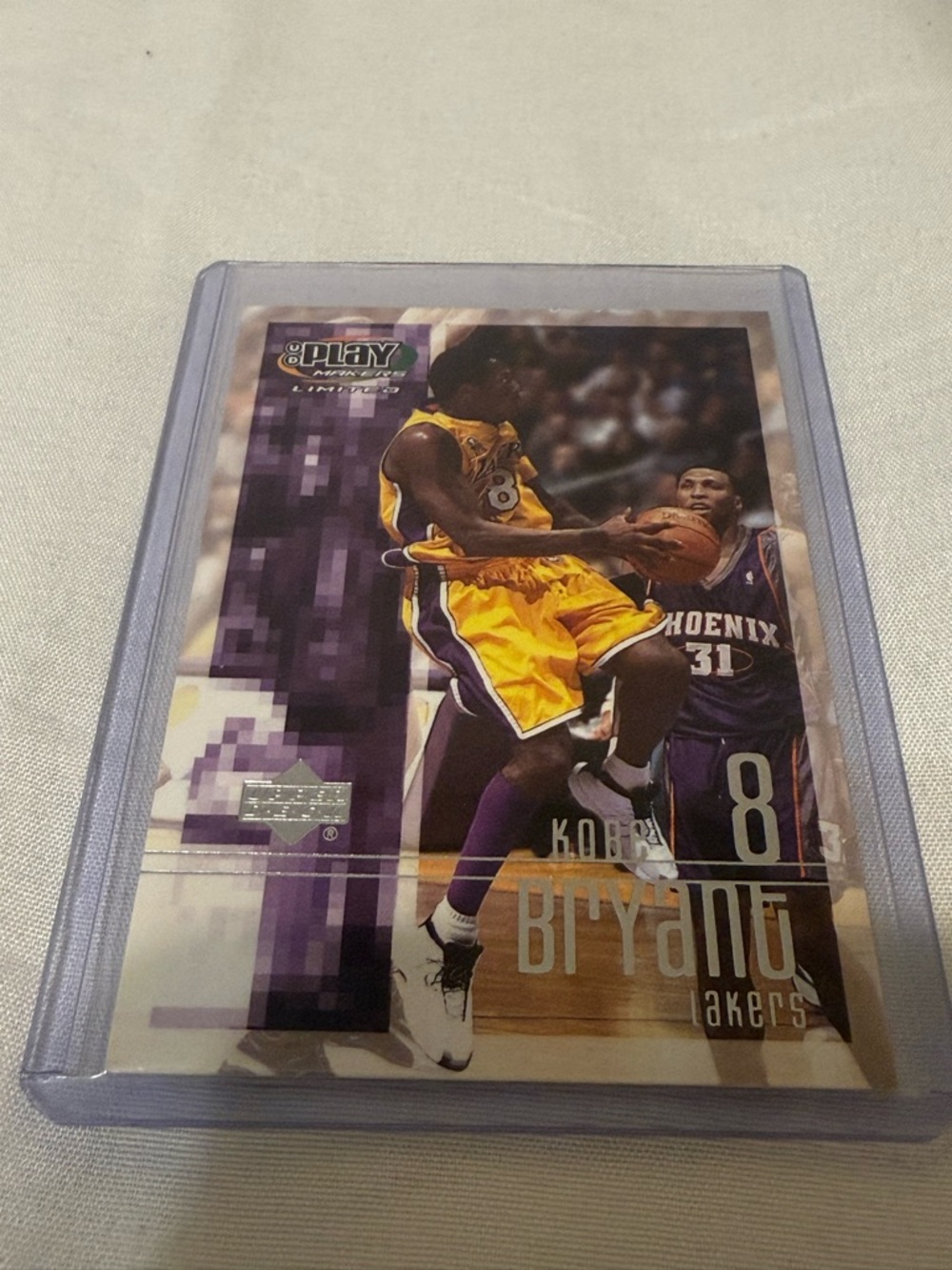 Kobe Bryant 2002 Upper Deck Playmakers Limited Lakers